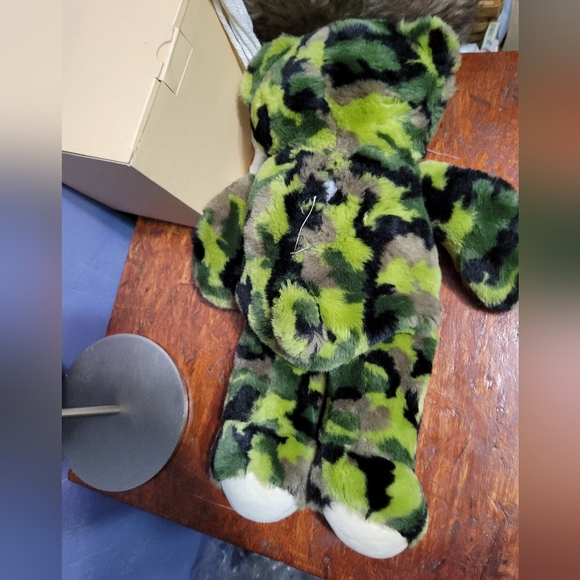 Gently used Build a bear camo bear great condition - Picture 3 of 5